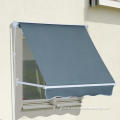 Front Entry Awning Store Aluminium Manual Retractable Window Awning Manufactory